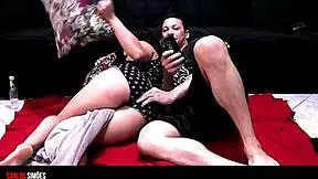 Hey, he shoved his huge cock into my tight ass and left it there! 😏