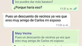 a doña mary likes cock and her husband doesn't give it to her so i fuck her