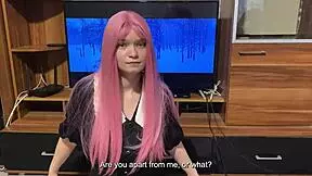 Hot babe lexi dona intensely masturbates her wet pussy in vr