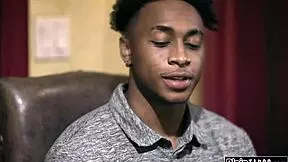 couple invites stepsons black friend for group fun