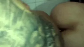 I practice blowjob on my stepdad's cock.