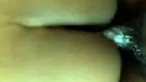 My pregnant ebony girlfriend creams all over my cock