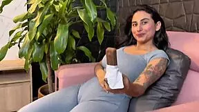 the poor student unknowingly licks her stepbrother's big cock