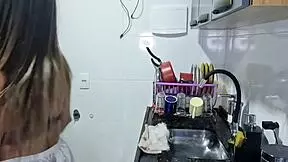 latina athletic milf dominates young boss with big pussy