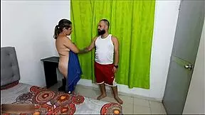 Stepmom gets pounded hard after gym spying session.