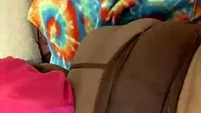 My pregnant ebony girlfriend creams all over my cock