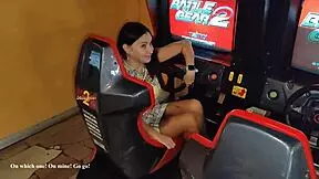 someone else's wife leaves the slot machine