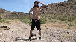 maxx stoner is playing with toys in the desert, so fun!