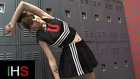 black male fucks girl with big dick in gym?