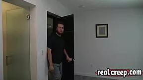 This crazy babe rides fat cock roughly in cowgirl, her big tits bouncing.