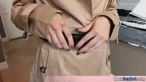 Skinny Neighbour Slut Craves Fat Cock For Pussy Cum Fill