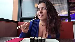 Stepmom Fed Before and After Stepson Cumshot