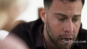 Devouring my future sister-in-law Skye Blue with intense pussy licking. Her natural tits drive me wild.