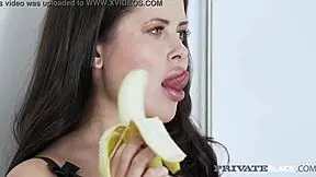 Yo, Cassie Fire, you craving that big black meat again in the kitchen?