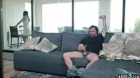 perverted dude roughly fucks big boobed stepniece gal ritchie