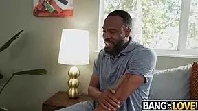 Big ass in a small bikini Mona Azar gets blowjob from Jovan Jordan with monster cock