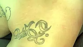 big booty hooker rides reverse cowgirl and swallows cum