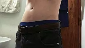 i rip clothes to masturbate in bathroom