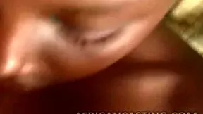 African Teen 18+ Takes It Hard in Assfucking and Blowjob with Black Cowgirl Cumshot