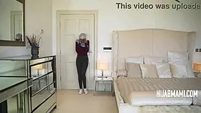 Muscular British Bodybuilder Tames Shy Newly Divorced Muslim Milf.