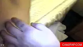 teen explores solo masturbation and anal on webcam