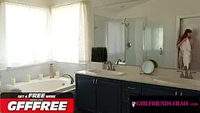 Busty milf Alex Harper brings Asian hottie Kimmy Kimm to intense orgasm.