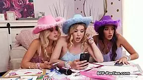 super desperate bffs fucking for spare tickets