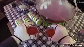 step mom associate allys step daughter almost caught by step dad