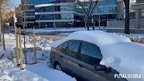 Smashing German Tourist Leidy de León Swallows Torbe’s Load Hard