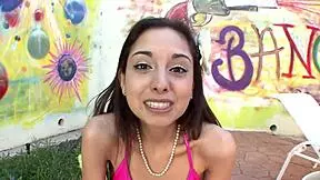 Tynd lille 18+ 18+ tager det hårdt i POV anal action