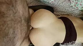 Loud Sexy Girl Cums From Dick In Her Ass!