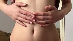 cute petite teen 18+ fingering her wet pussy to orgasm in homemade video - maiskii