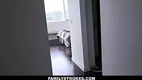 Teen Stepsis Sucks Uncle's Big Cock POV In Taboo Encounter