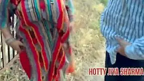 desi girl outdoor fucks her boyfriend wet and tight in missionary