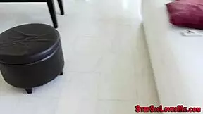 Doggystyle Fucked Stepsis in High Definition POV with Amateurs Bent Over for Facial