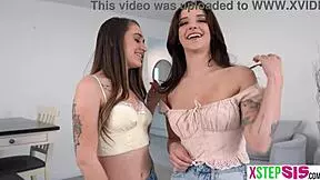 Graduation Party With Stepsister And Bff