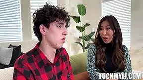 stepmom teaches dylan about life lessons. reality show in the house