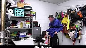 Officer Offers Deal: Sit On Lap And Play With Cock!