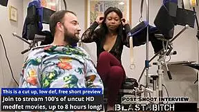 Minnie Rose's petite pussy gets creampied after blowjob