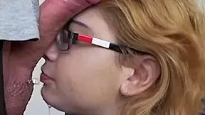 Tiny Teen Throat Goat Chokes On Deepthroat