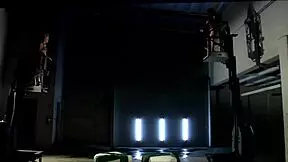 Beautiful threesome with shaved pussy teen vagina tits group cum on tits