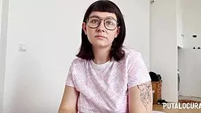 putalocura - la guapa jovencita meraki monta y traga