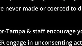 Minnie Rose's petite pussy gets creampied after blowjob