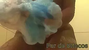 Young Girl Cums on Big Dick Sitting After Bath in Alternative Fetish