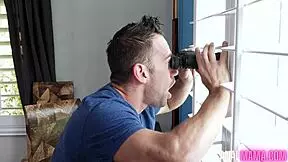 Hey, did you see lily lane get slammed by the rear window guy?