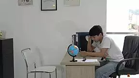 I reward my stepson with a hot fuck for acing his test