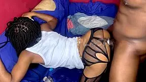 Little 18+ Plays with Pussy Before Stage, Boss Spies and Teaches Lesson with Squirt