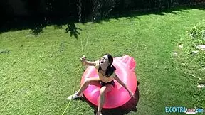 Having Fun In Bathtub Bubbles With Sara Bell 😊