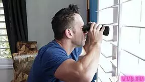 Hey, did you see lily lane get slammed by the rear window guy?