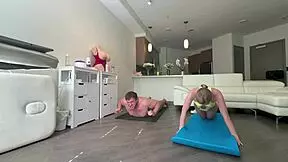 hey, uh, welcome to our stream, watch me blow him after workout!